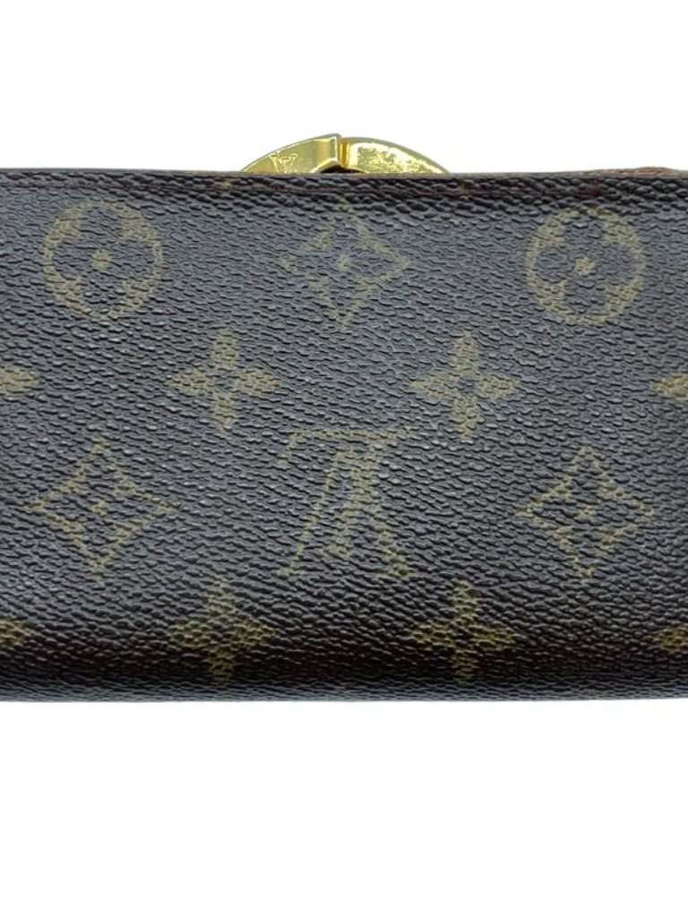 Louis Vuitton Portmonnaie Vieux Viennois Monogram Wallet With Clasp Ca1919